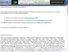 Tablet Screenshot of oktkuttilt.ingyenweb.hu