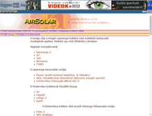 Tablet Screenshot of airsolar.ingyenweb.hu