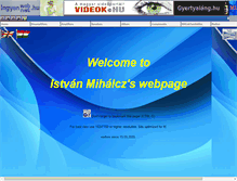 Tablet Screenshot of mihalcz.ingyenweb.hu
