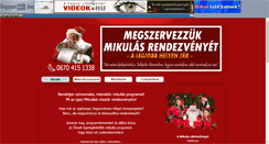 Desktop Screenshot of mikulasprogram.ingyenweb.hu