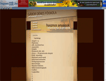 Tablet Screenshot of gdfanyag.ingyenweb.hu