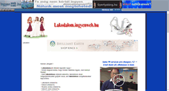 Desktop Screenshot of lakodalom.ingyenweb.hu