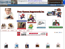 Tablet Screenshot of freegames.ingyenweb.hu