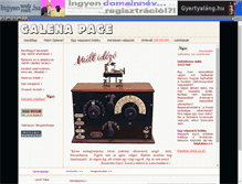 Tablet Screenshot of galena.ingyenweb.hu