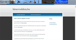 Desktop Screenshot of gyermekvedelem.ingyenweb.hu