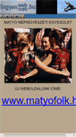 Mobile Screenshot of matyoegy.ingyenweb.hu