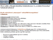 Tablet Screenshot of erdelyszallas.ingyenweb.hu