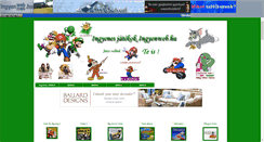 Desktop Screenshot of ingyenesjatekok.ingyenweb.hu