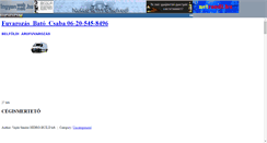 Desktop Screenshot of belszallitas.ingyenweb.hu